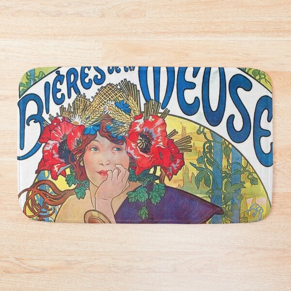 Item preview, Alphonse Mucha - Bieres De La Meuse designed and sold by JDesigningMO.