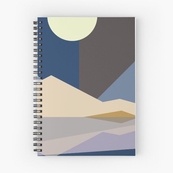 Item preview, Geometric landscape generative art poster illustration designed and sold by IuriiVlasenko.