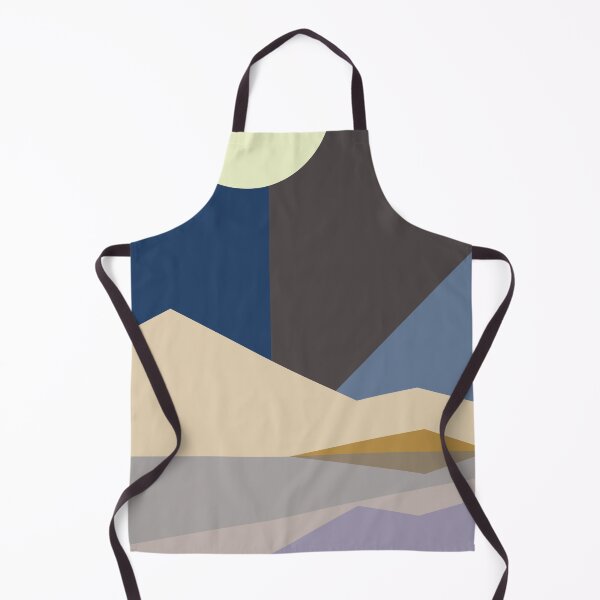 Item preview, Geometric landscape generative art poster illustration designed and sold by IuriiVlasenko.