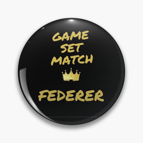 Artikelvorschau, Spielset-Match Federer. entworfen und verkauft von LjuboDesign.