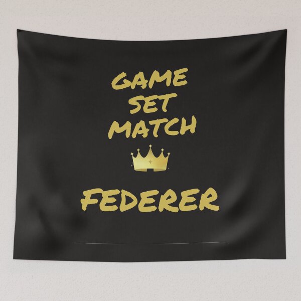 Item preview, Game set match Federer. designed and sold by LjuboDesign.