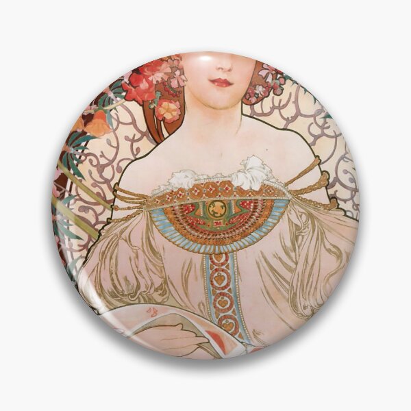 Item preview, F Champenois By Alphonse Mucha designed and sold by JDesigningMO.