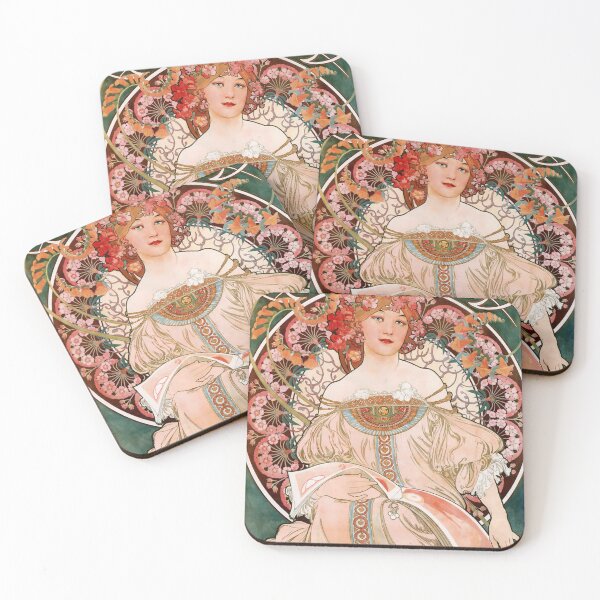 Item preview, F Champenois By Alphonse Mucha designed and sold by JDesigningMO.