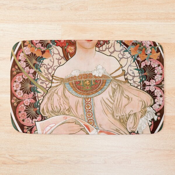 Item preview, F Champenois By Alphonse Mucha designed and sold by JDesigningMO.