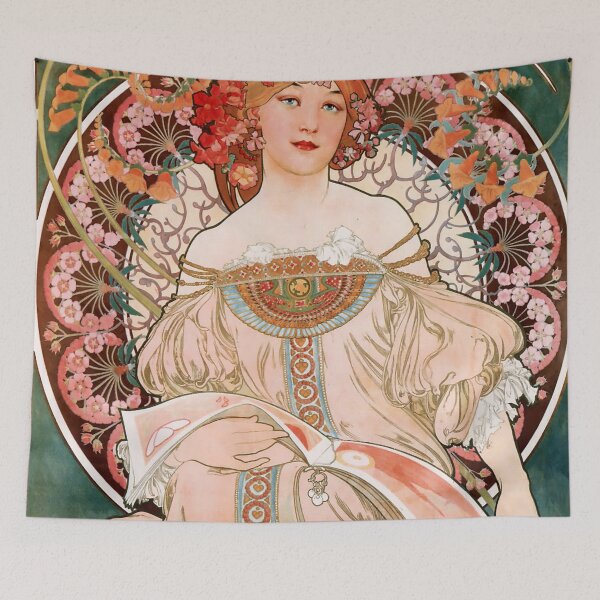 Item preview, F Champenois By Alphonse Mucha designed and sold by JDesigningMO.