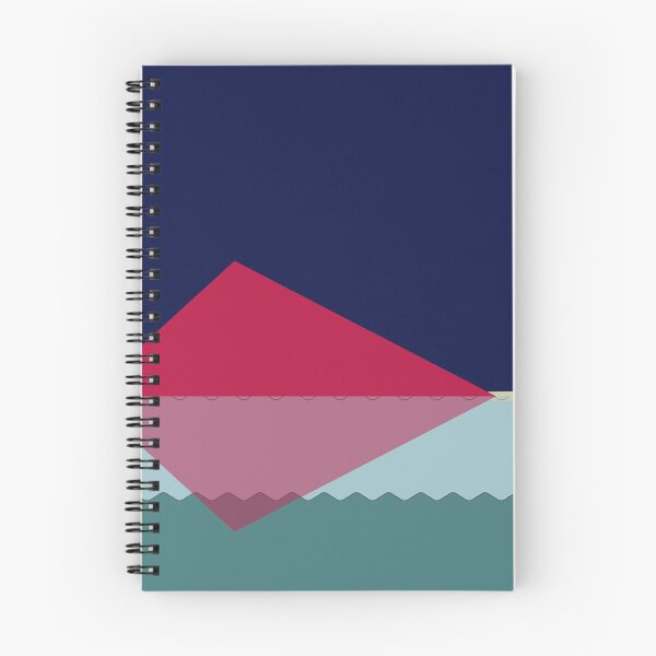 Item preview, Geometric landscape generative art poster illustration designed and sold by IuriiVlasenko.