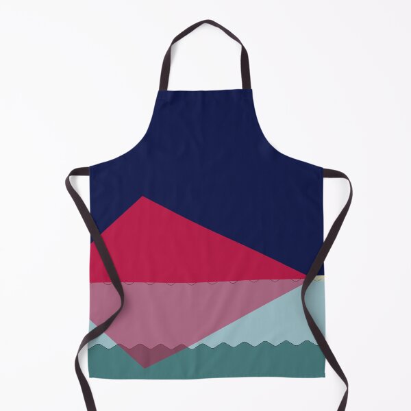 Item preview, Geometric landscape generative art poster illustration designed and sold by IuriiVlasenko.