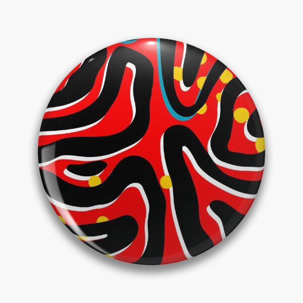 Item preview, Red Mult-Colored Zebra designed and sold by FunWithChemo.