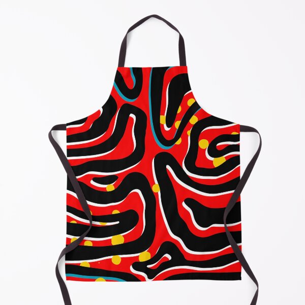 Item preview, Red Mult-Colored Zebra designed and sold by FunWithChemo.