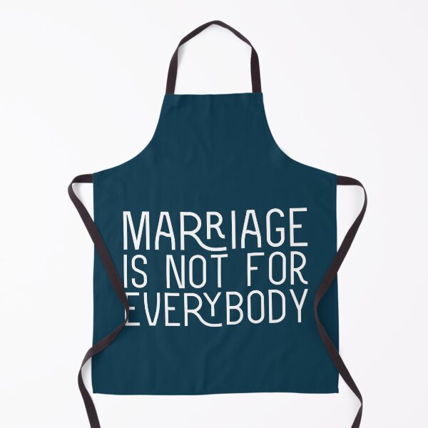 Item preview, Marriage Is Not For Everybody designed and sold by PabloPatterns.
