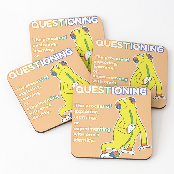Item preview, questioning lizard designed and sold by musicture.