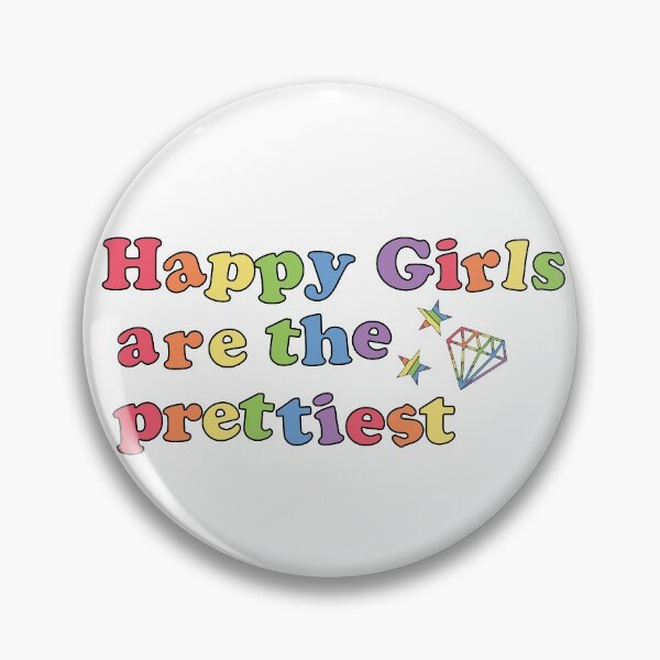 Item preview, Happy girls are the prettiest designed and sold by empathylife.