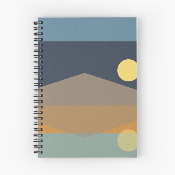 Item preview, Geometric landscape generative art poster illustration designed and sold by IuriiVlasenko.