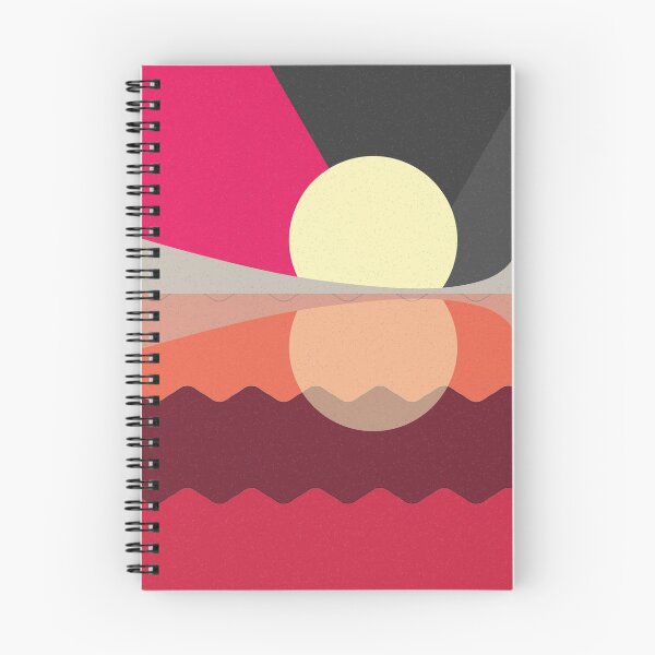 Item preview, Geometric landscape generative art poster illustration designed and sold by IuriiVlasenko.