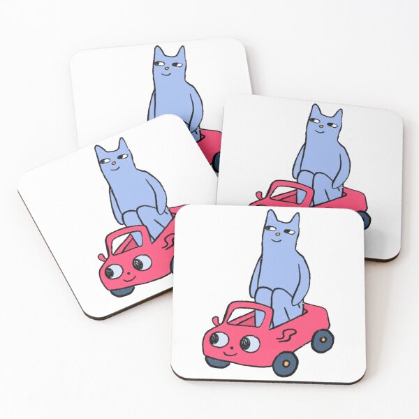 Item preview, Cat in car designed and sold by KBdesignsXOXO.