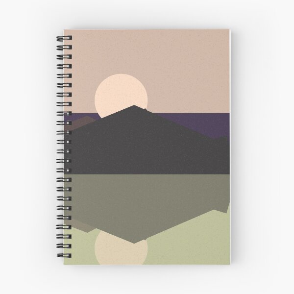 Item preview, Geometric landscape generative art poster illustration designed and sold by IuriiVlasenko.