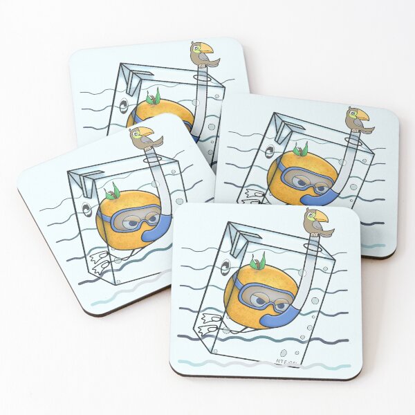 Item preview, Orange Juice Box Seabound designed and sold by ViewerEqualsPhoton.