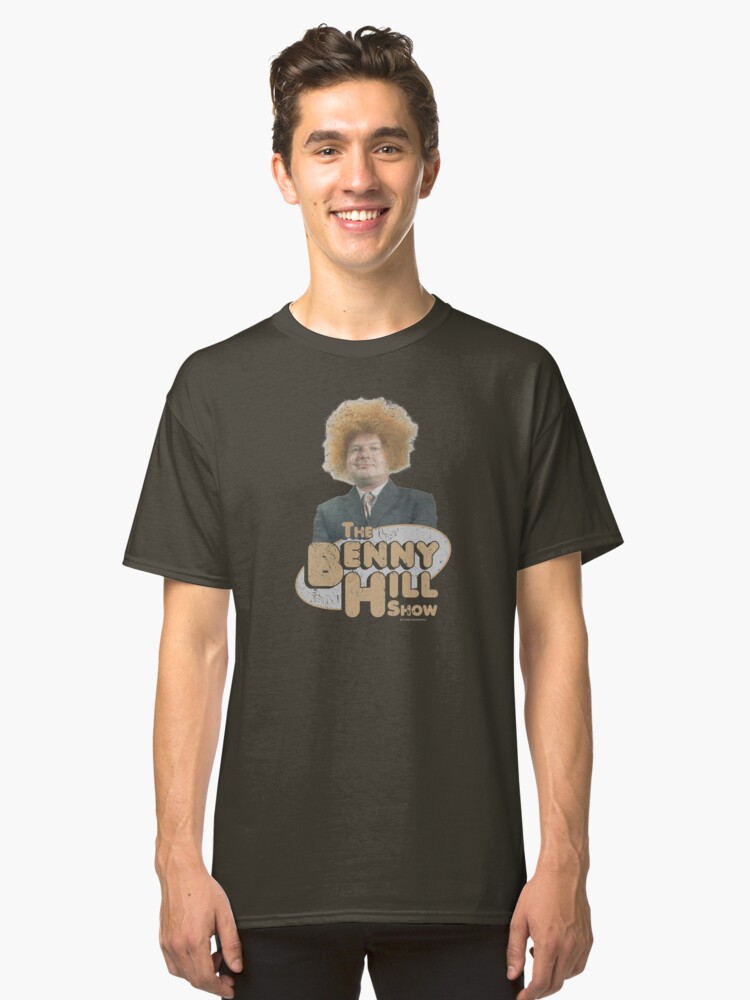 Fred Scuttle Good Evening Viewers Benny Hill T Shirt Male