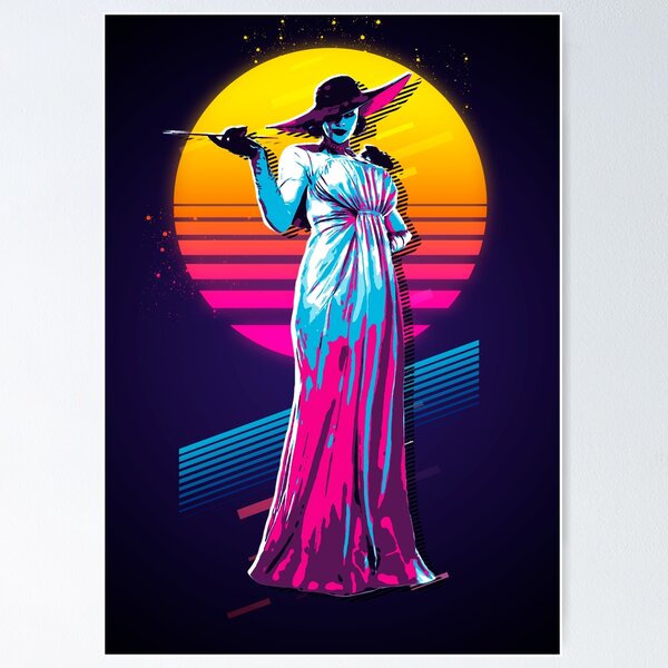 Item preview, Resident Evil - Lady Dimitrescu *80s* designed and sold by MyRetroArt.