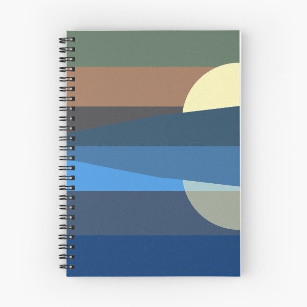Item preview, Geometric landscape generative art poster illustration designed and sold by IuriiVlasenko.