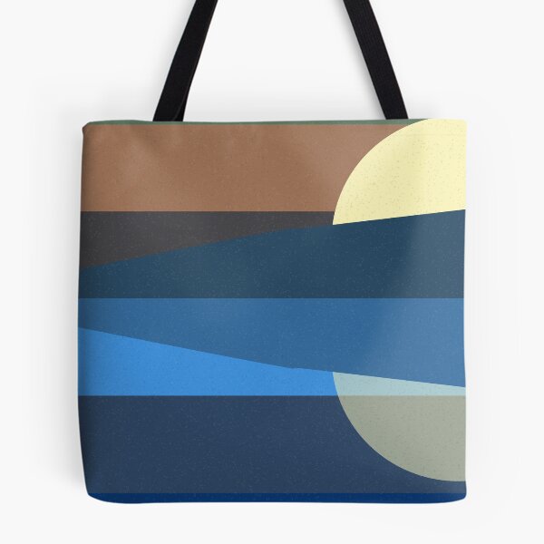 Item preview, Geometric landscape generative art poster illustration designed and sold by IuriiVlasenko.