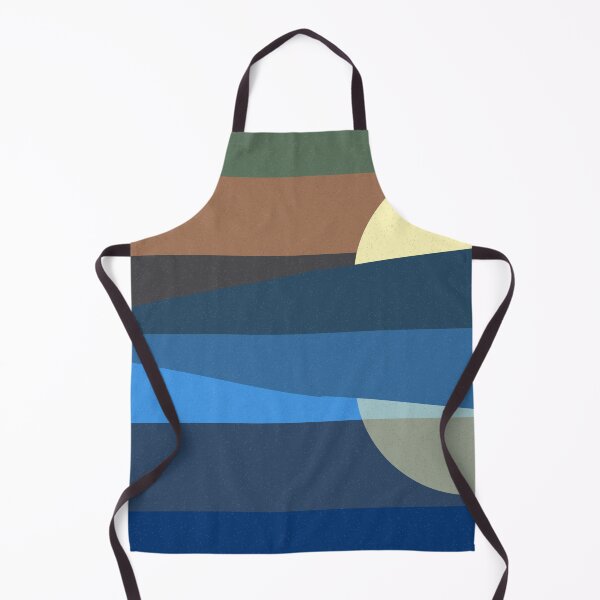 Item preview, Geometric landscape generative art poster illustration designed and sold by IuriiVlasenko.