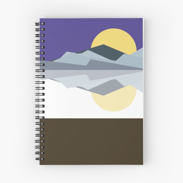Item preview, Geometric landscape generative art poster illustration designed and sold by IuriiVlasenko.
