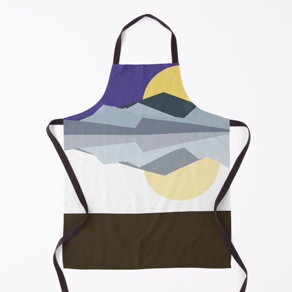 Aperçu de l'œuvre Geometric landscape generative art poster illustration créée et vendue par IuriiVlasenko.