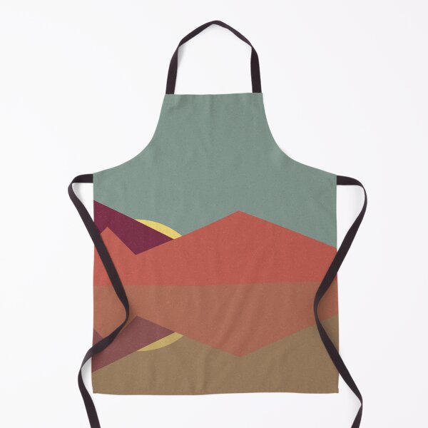 Item preview, Geometric landscape generative art poster illustration designed and sold by IuriiVlasenko.
