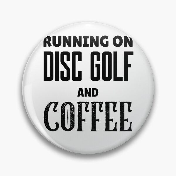 Item preview, Running On Disc Golf And Coffee, Funny Disc Golf And Coffee Gift for Dad's, Husband's, Son's, Uncle's, Nephews and Grandfather's designed and sold by BigJackTees.