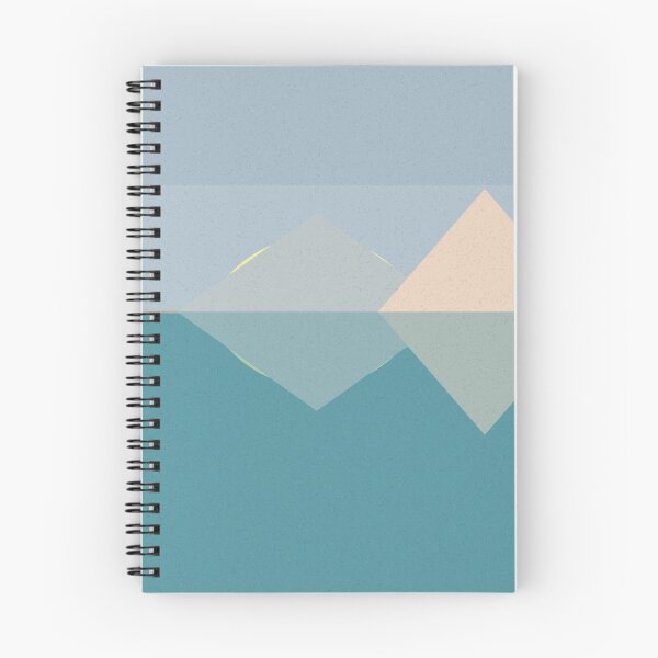 Item preview, Geometric landscape generative art poster illustration designed and sold by IuriiVlasenko.