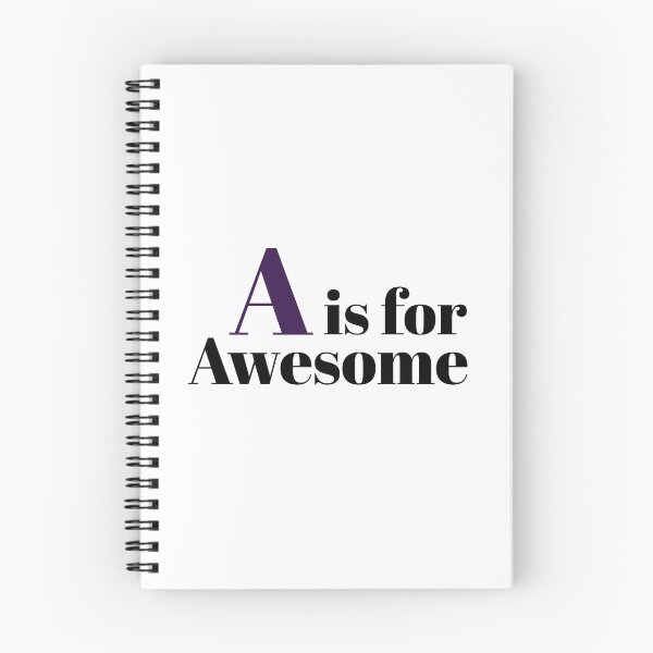 Item preview, A is for awesome  designed and sold by iconicus-design.