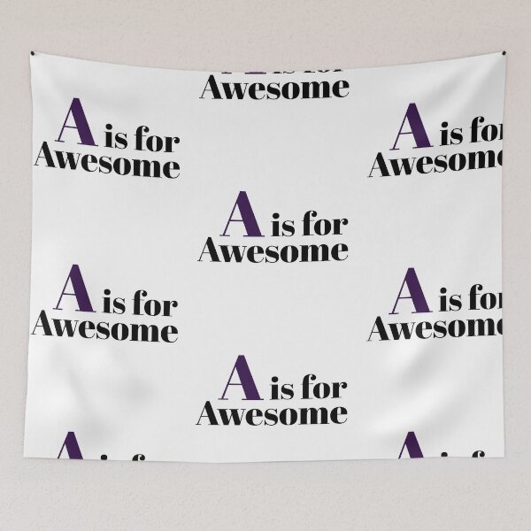 Item preview, A is for awesome  designed and sold by iconicus-design.