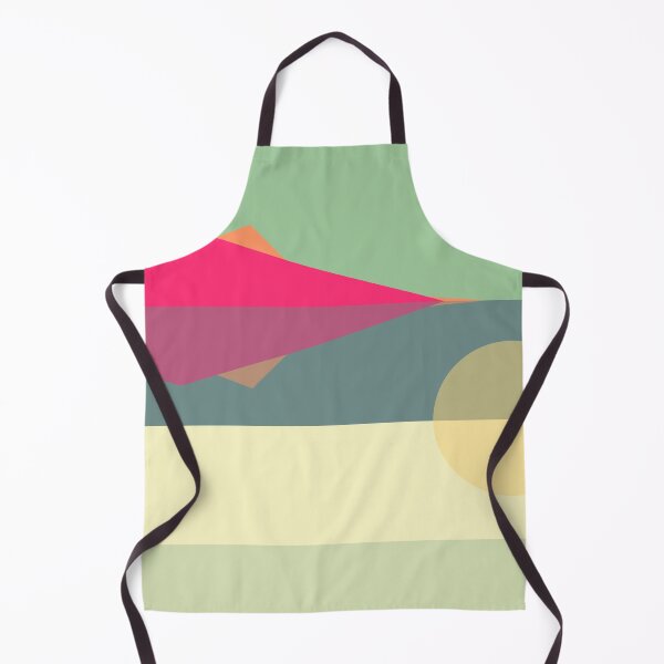 Item preview, Geometric landscape generative art poster illustration designed and sold by IuriiVlasenko.