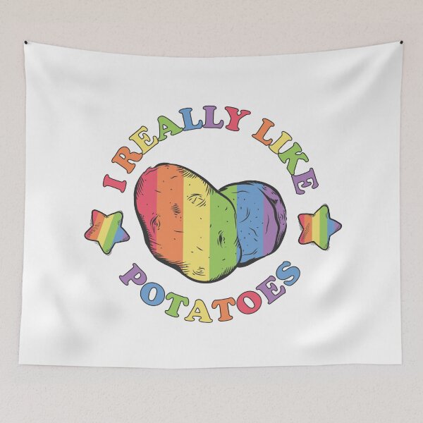 Item preview, I really like potatoes designed and sold by empathylife.