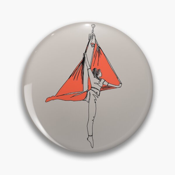 Item preview, Aerial Yoga - Red silk designed and sold by Arkneer.