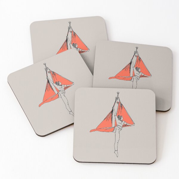 Item preview, Aerial Yoga - Red silk designed and sold by Arkneer.
