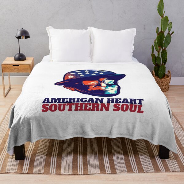 Item preview, American Heart Southern Soul | 4th Of July designed and sold by Rizty.