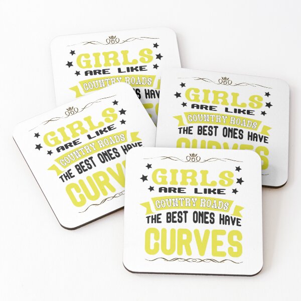 Item preview, Girls Are Like Country Roads The Best Ones Have Curves T-Shirt designed and sold by Docartdesign.