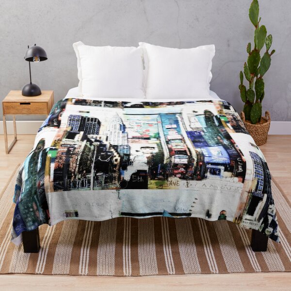 Item preview, New York Urban Pop Art, City Chrysler 5th Avenue Shabby Scribble, Modern Art Downtown designed and sold by ExquisiteShots.