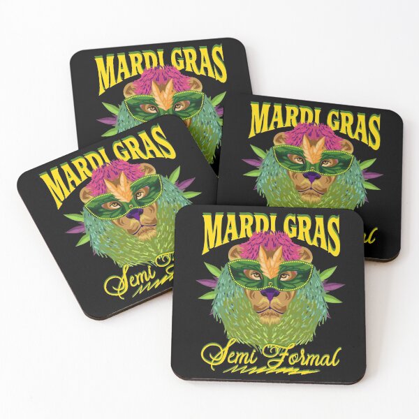 Item preview, Mardi Grass Carnival lion designed and sold by ElBeDesigns.