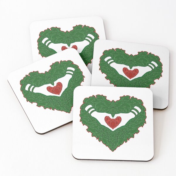Item preview, Heart shaped hands with red lotus V2 designed and sold by Andrew Shishkin.