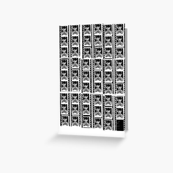 Negatives Greeting Card