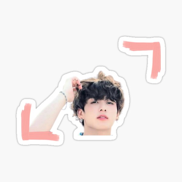 Jungkook BTS Sticker for Sale by IHCreates