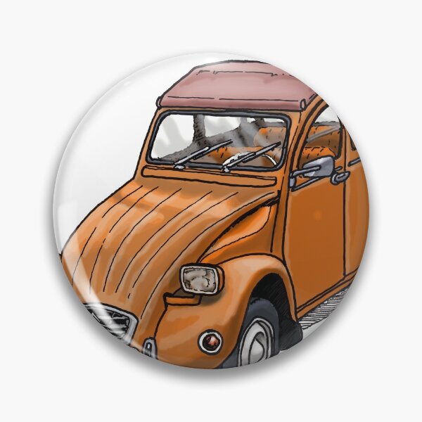 Item preview, Orange 2CV designed and sold by chemagarcia.