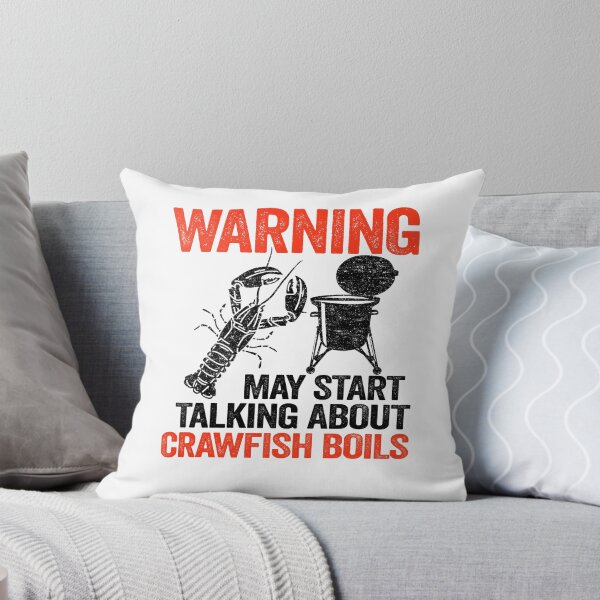 Item preview, Warning May Start Talking About Crawfish Boils Funny Crawfish designed and sold by Stronzi.