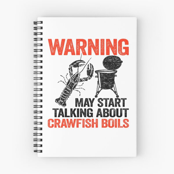 Item preview, Warning May Start Talking About Crawfish Boils Funny Crawfish designed and sold by Stronzi.