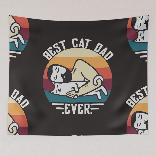 Item preview, Best Cat Dad Ever , Funny Cat , Daddy , Papa , Dad , Father's Day, designed and sold by Clintoren.