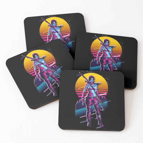 Item preview, Tomb Raider - Lara Croft *80s Retro* designed and sold by MyRetroArt.