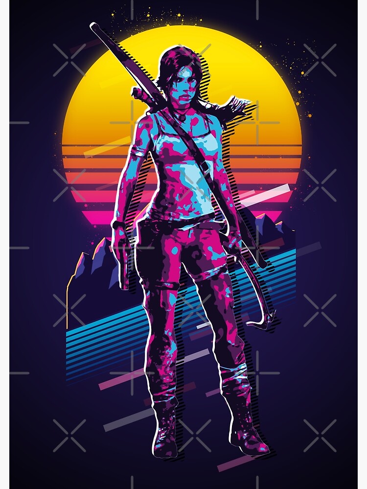 Check out retro Lara Croft in Rise of the Tomb Raider